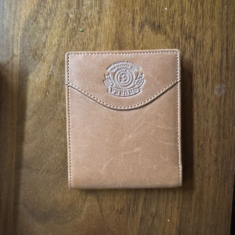 Ghurka slim wallet (never used)